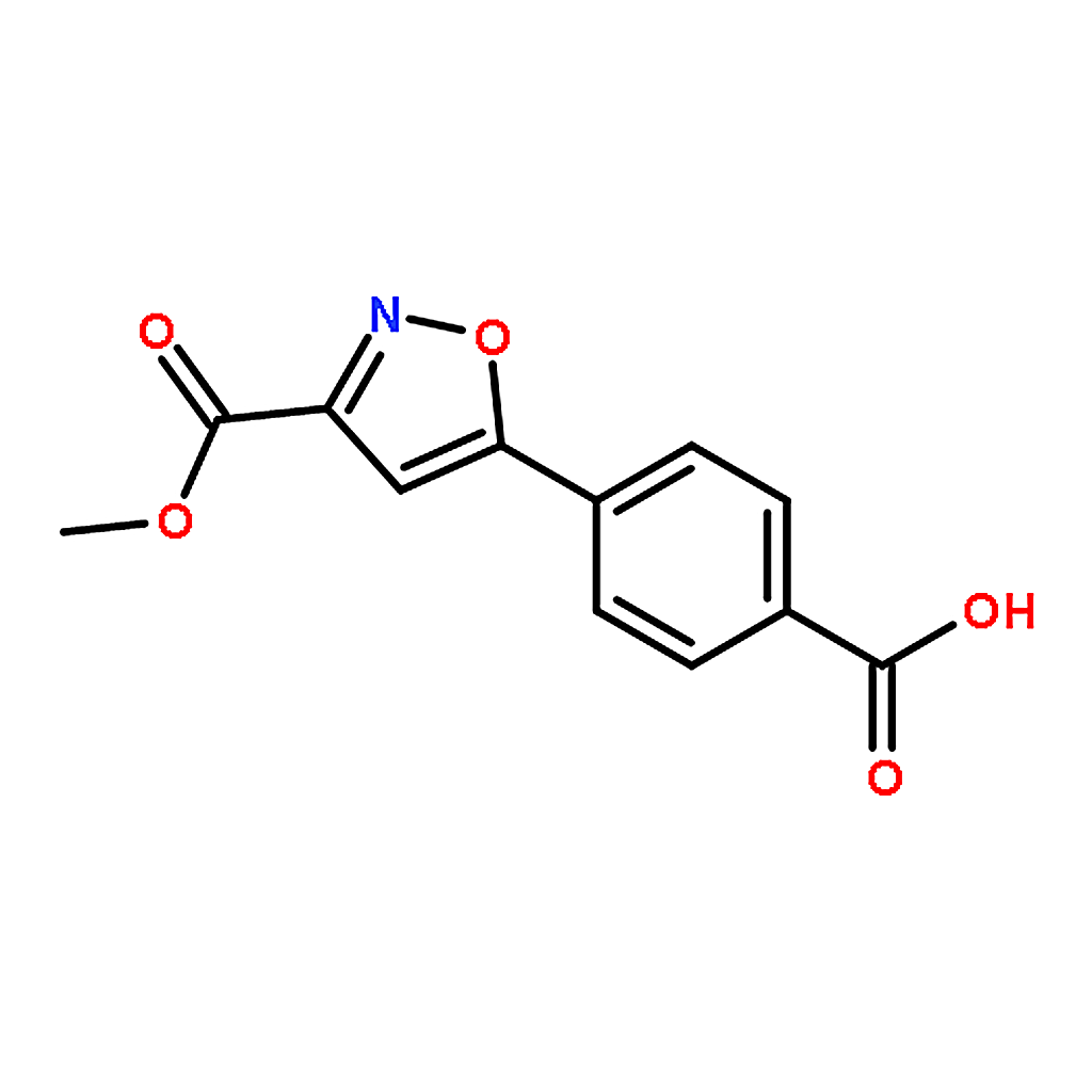 RHAWN 4-[3-(Methoxycarbonyl)-5-isoxazolyl]benzoic Acid