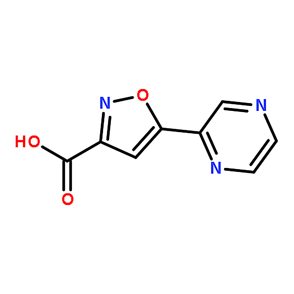 RHAWN 5-(2-Pyrazinyl)isoxazole-3-carboxylic Acid