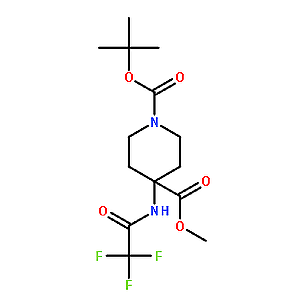RHAWN Methyl N-Boc-4-(trifluoroacetylamino)piperidine-4-carboxylate