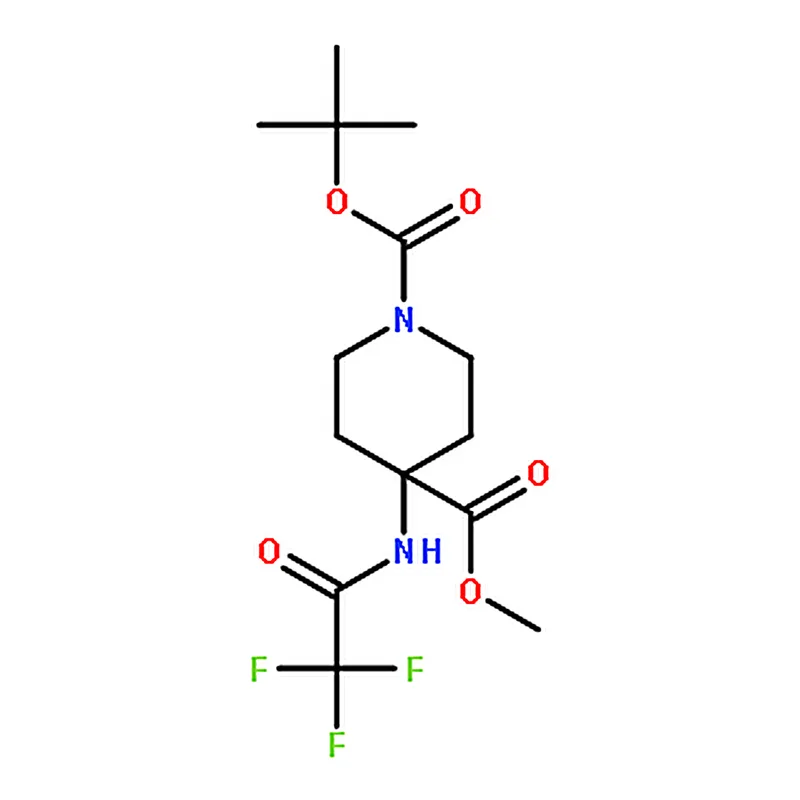 RHAWN Methyl N-Boc-4-(trifluoroacetylamino)piperidine-4-carboxylate