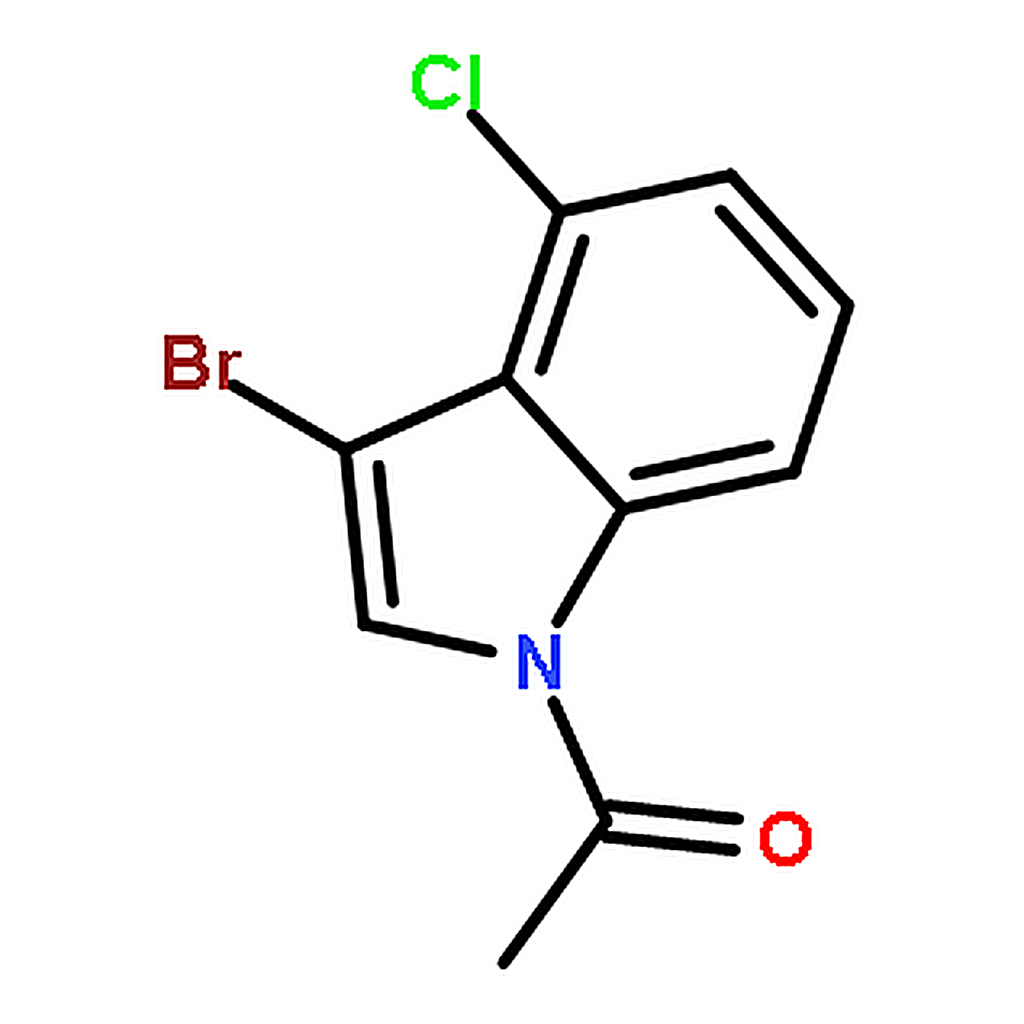 RHAWN 1-Acetyl-3-bromo-4-chloroindole