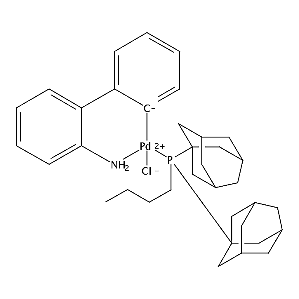 RHAWN Chloro[(di(1-adamantyl)-N-butylphosphine)-2-(2-aminobiphenyl)]palladium(II)