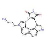 RHAWN 3-(1-(3-Aminopropyl)-1H-indol-3-yl)-4-(1H-indol-3-yl)-1H-pyrrole-2,5-dione