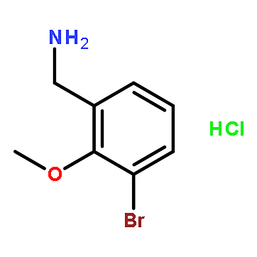 RHAWN (3-Bromo-2-methoxyphenyl)methanaminehydrochloride