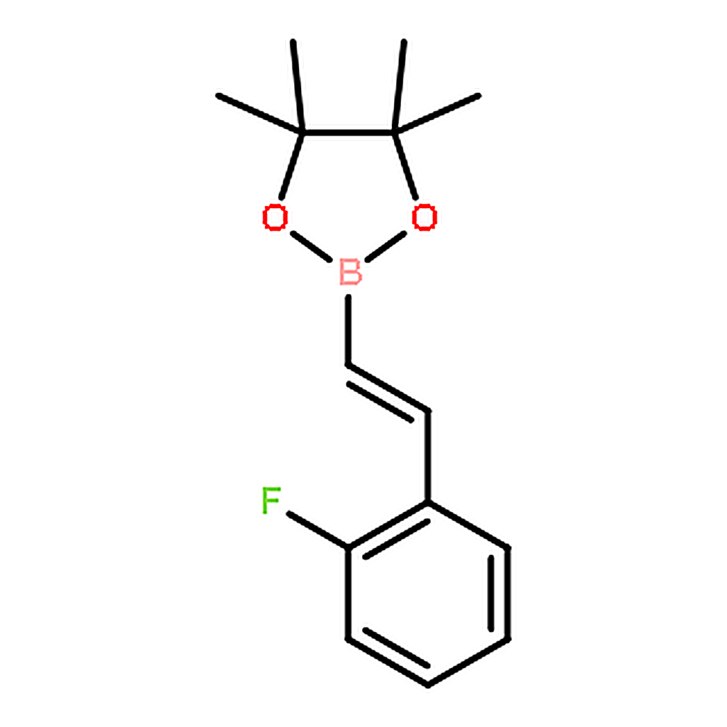 RHAWN 2-(2-Fluorostyryl)-4,4,5,5-tetramethyl-1,3,2-dioxaborolane