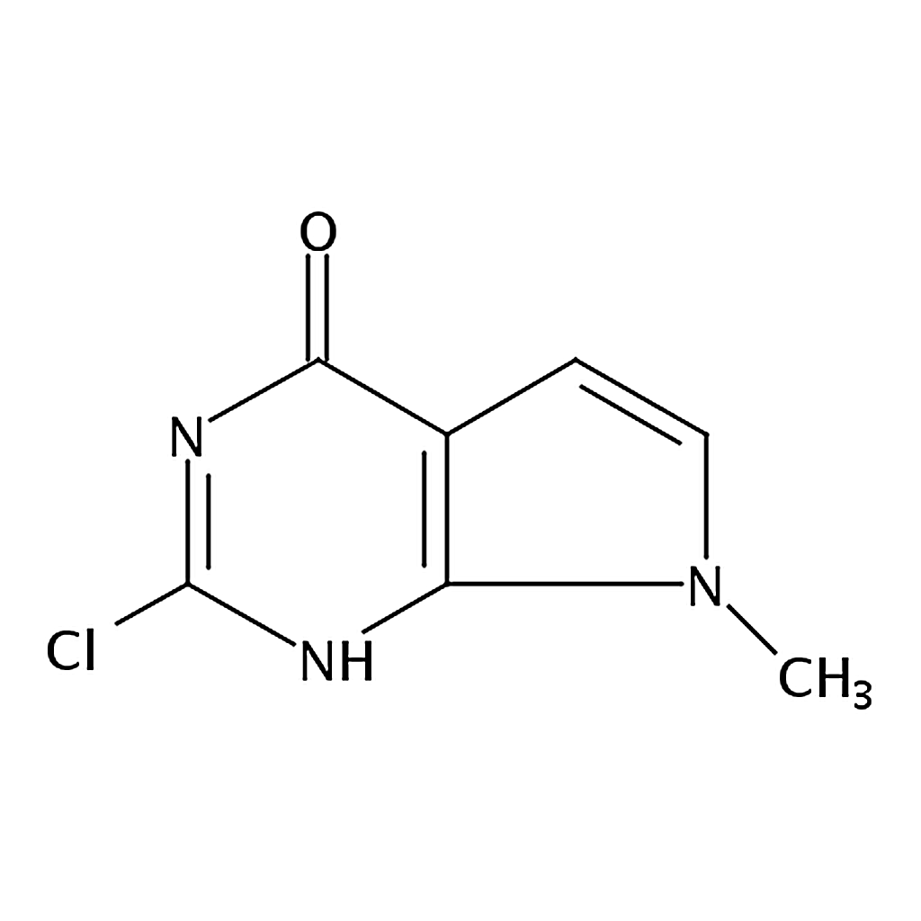 RHAWN 2-Chloro-7-methyl-3H-pyrrolo[2， 3-d]pyrimidin-4(7H)-one