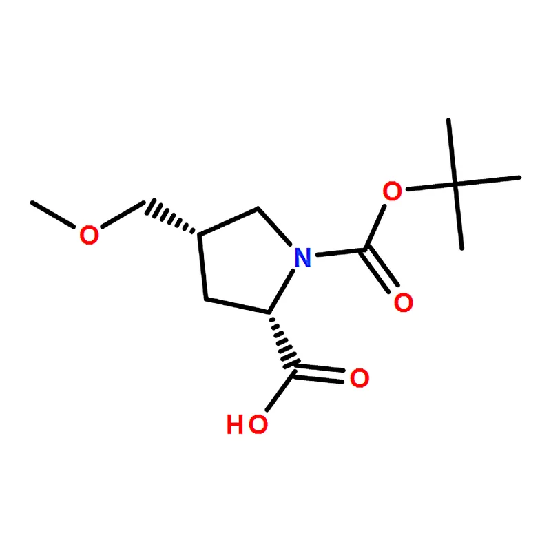RHAWN (2S,4S)-1-(tert-Butoxycarbonyl)-4-(methoxymethyl)pyrrolidine-2-carboxylic acid