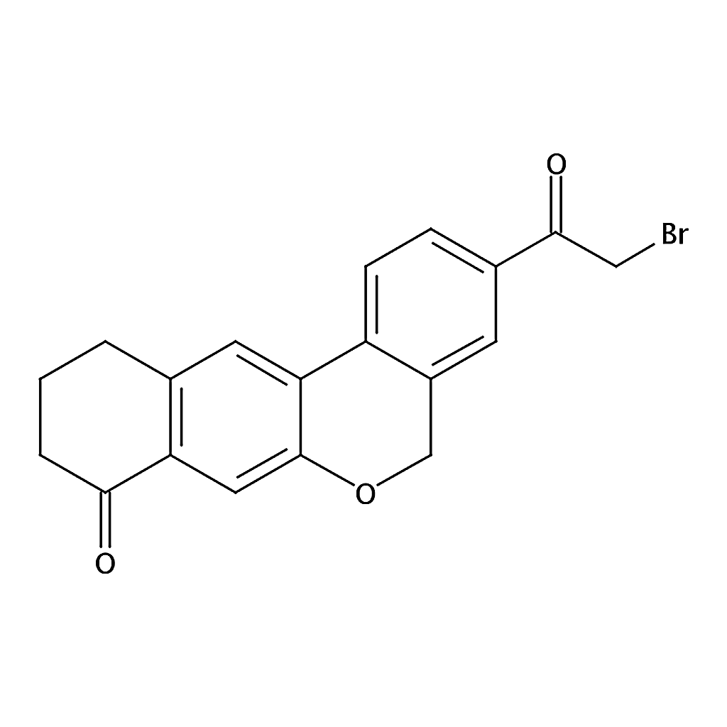 RHAWN 3-(2-Bromoacetyl)-10,11-dihydro-5H-dibenzo[c,g]chromen-8(9H)-one