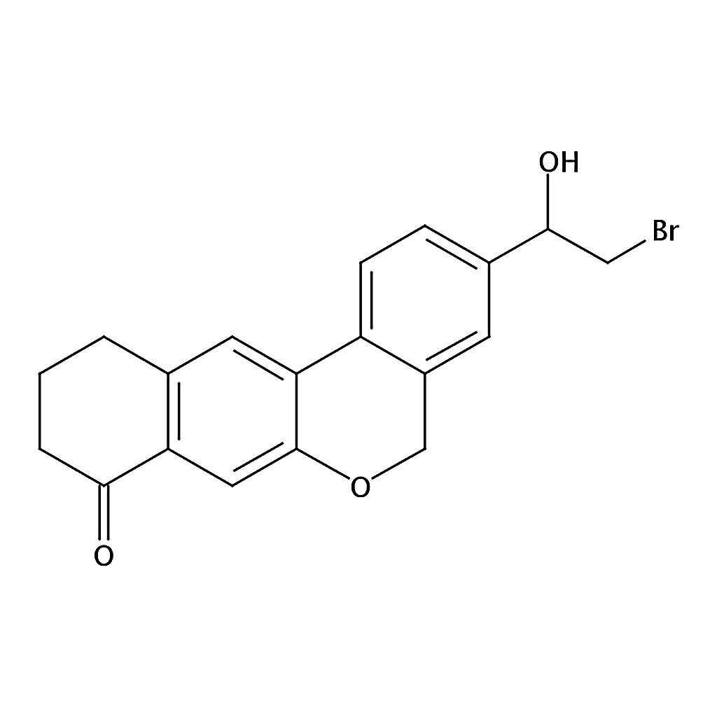 RHAWN 3-(2-Bromo-1-hydroxyethyl)-10,11-dihydro-5H-dibenzo[c,g]chromen-8(9H)-one