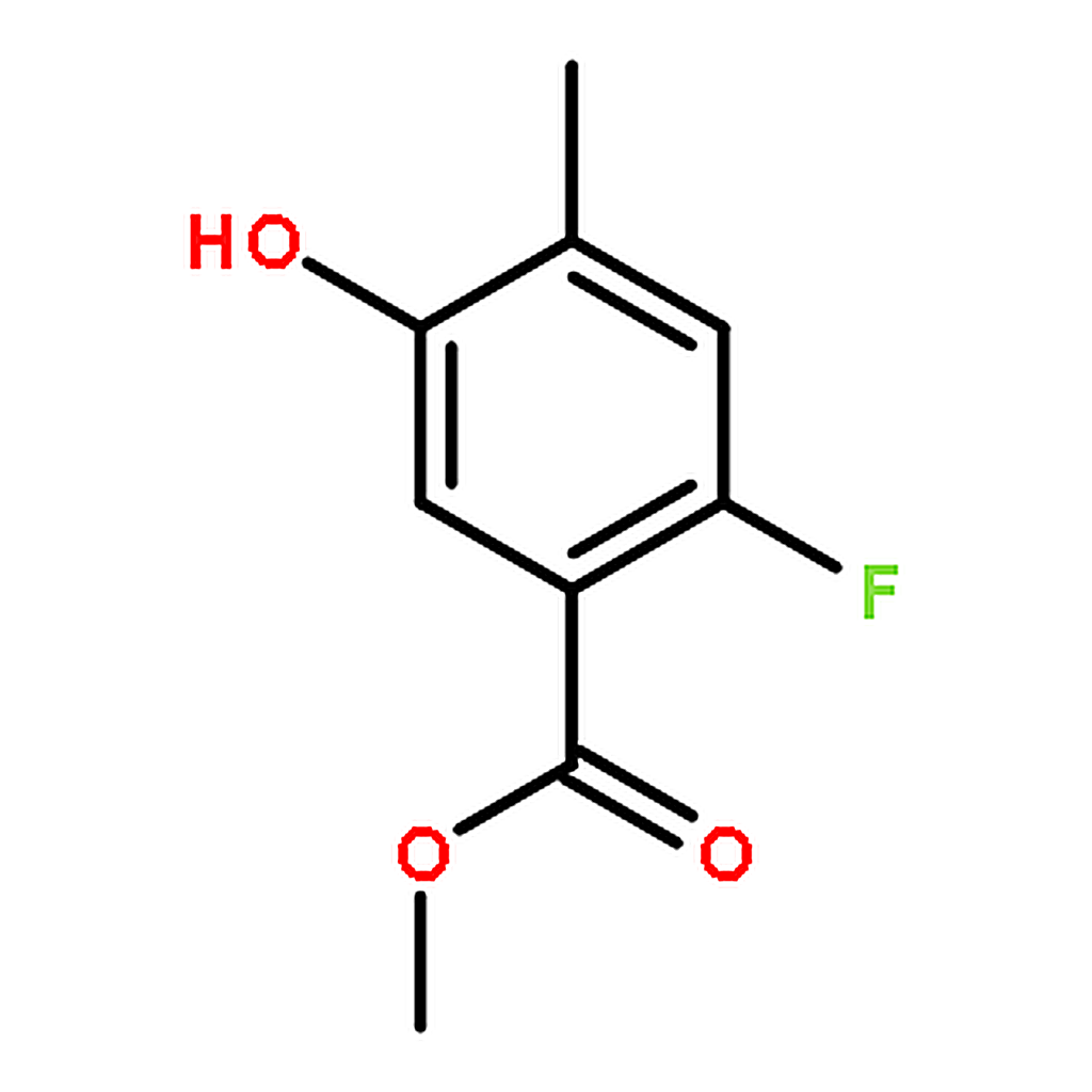 RHAWN Methyl 2-fluoro-5-hydroxy-4-methylbenzoate