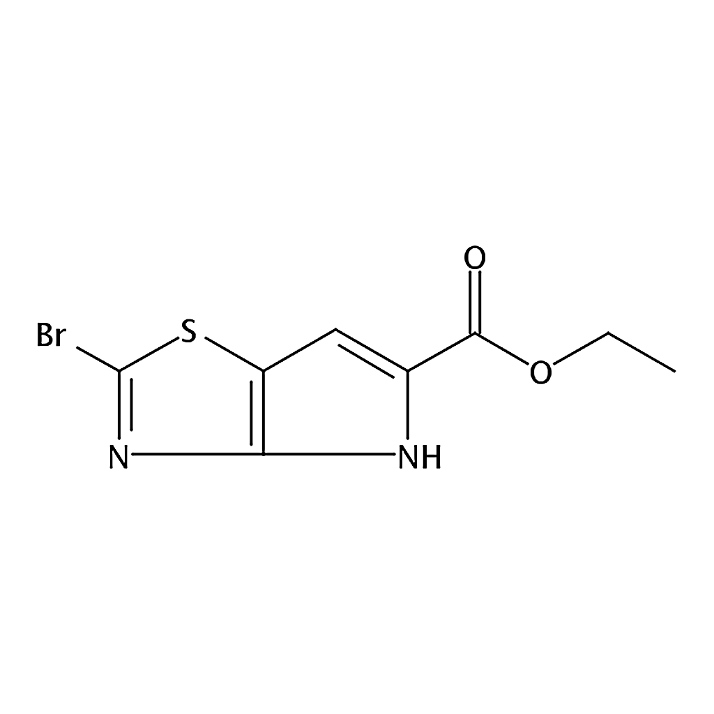 RHAWN Ethyl-2-bromo-4H-pyrrolo[2， 3-d]thiazole-5-carboxylate