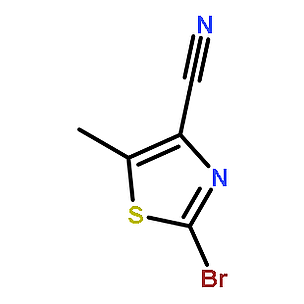 RHAWN 2-Bromo-5-methylthiazole-4-carbonitrile