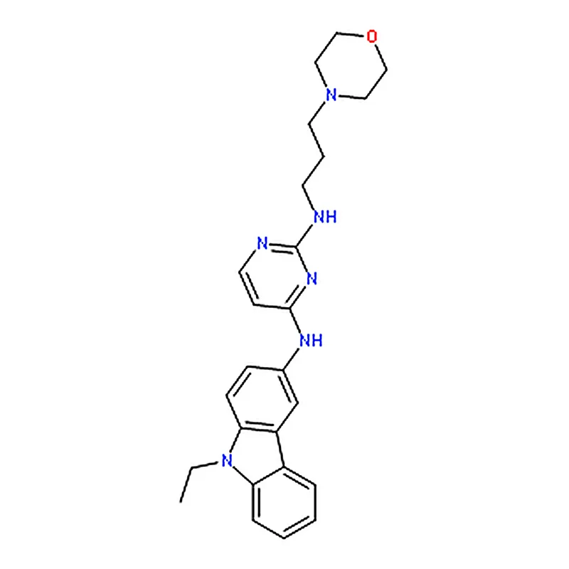 RHAWN N4-(9-Ethyl-9H-carbazol-3-yl)-N2-(3-morpholinopropyl)pyrimidine-2,4-diamine