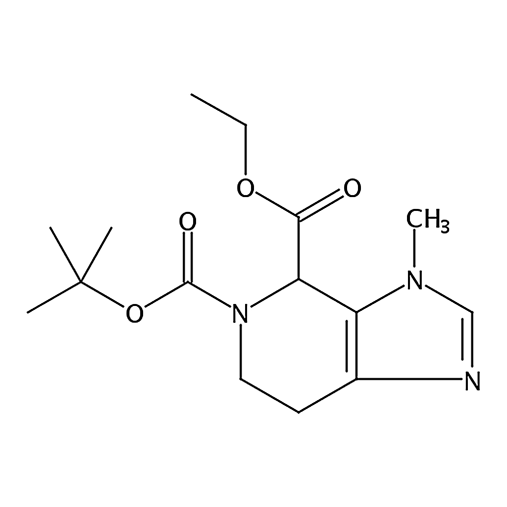 RHAWN 5-tert-Butyl 4-ethyl 3-methyl-6,7-dihydro-3H-imidazo[4,5-c]pyridine-4,5(4H)-dicarboxylate