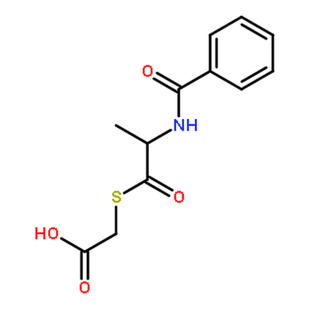RHAWN (R)-2-((2-Benzamidopropanoyl)thio)acetic acid
