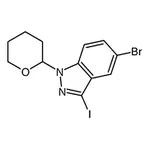 RHAWN 5-Bromo-3-Iodo-1-(Tetrahydro-2H-Pyran-2-Yl)-1H-Indazole