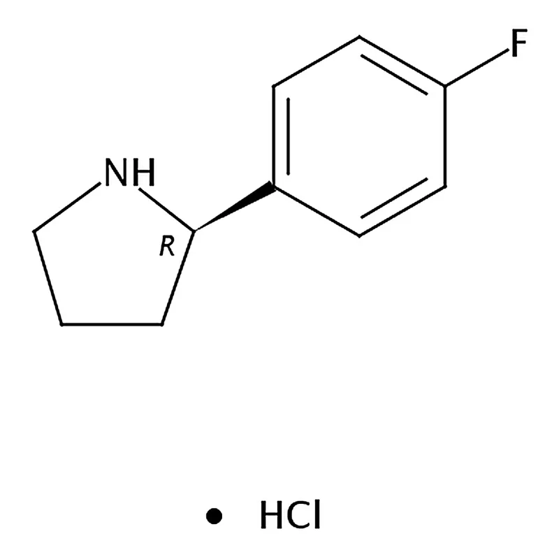 RHAWN (R)-2-(4-Fluorophenyl)pyrrolidine hydrochloride