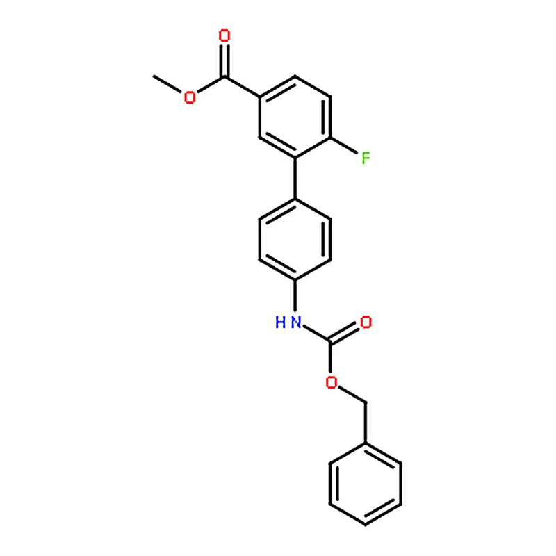 RHAWN Methyl 3-(4-Cbz-aminophenyl)-4-fluorobenzoate