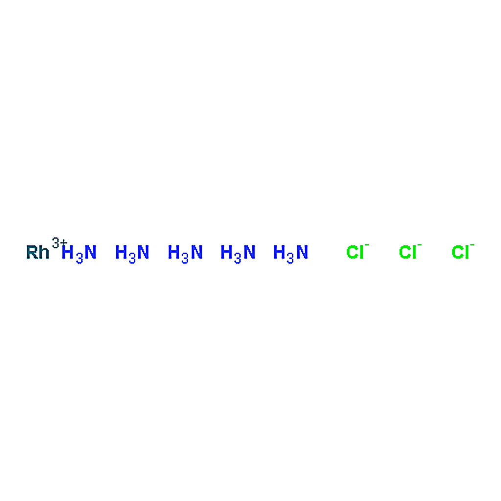 RHAWN Chloropentaamminerhodium(III) chloride, Rh 34.5% min