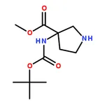 RHAWN Methyl3-(Boc-amino)-3-pyrrolidinecarboxylate