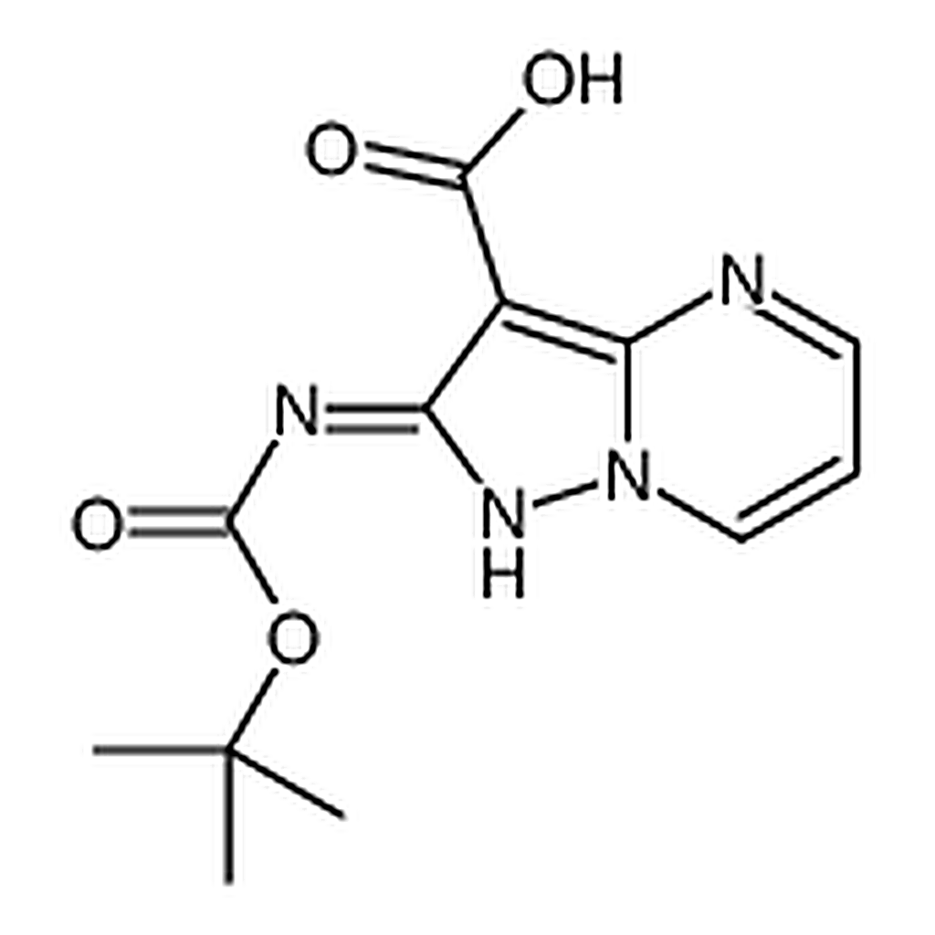 RHAWN 2-((tert-Butoxycarbonyl)amino)pyrazolo[1,5-a]pyrimidine-3-carboxylic acid