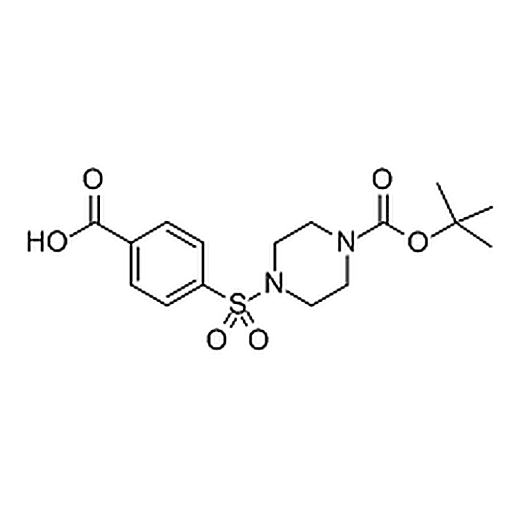 RHAWN 4-((4-(tert-Butoxycarbonyl)piperazin-1-yl)sulfonyl)benzoicacid
