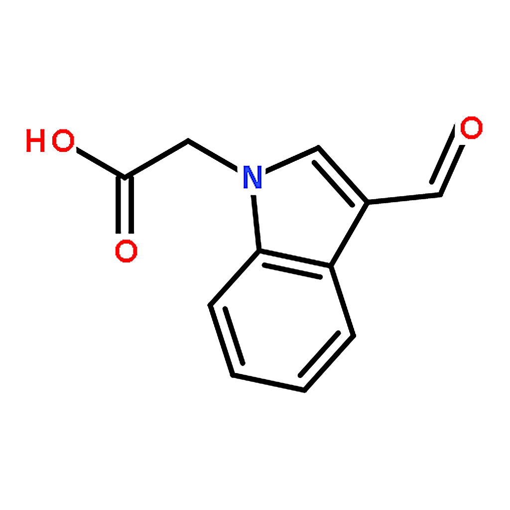 RHAWN (3-Formyl-1-indolyl)acetic acid