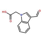 RHAWN (3-Formyl-1-indolyl)acetic acid