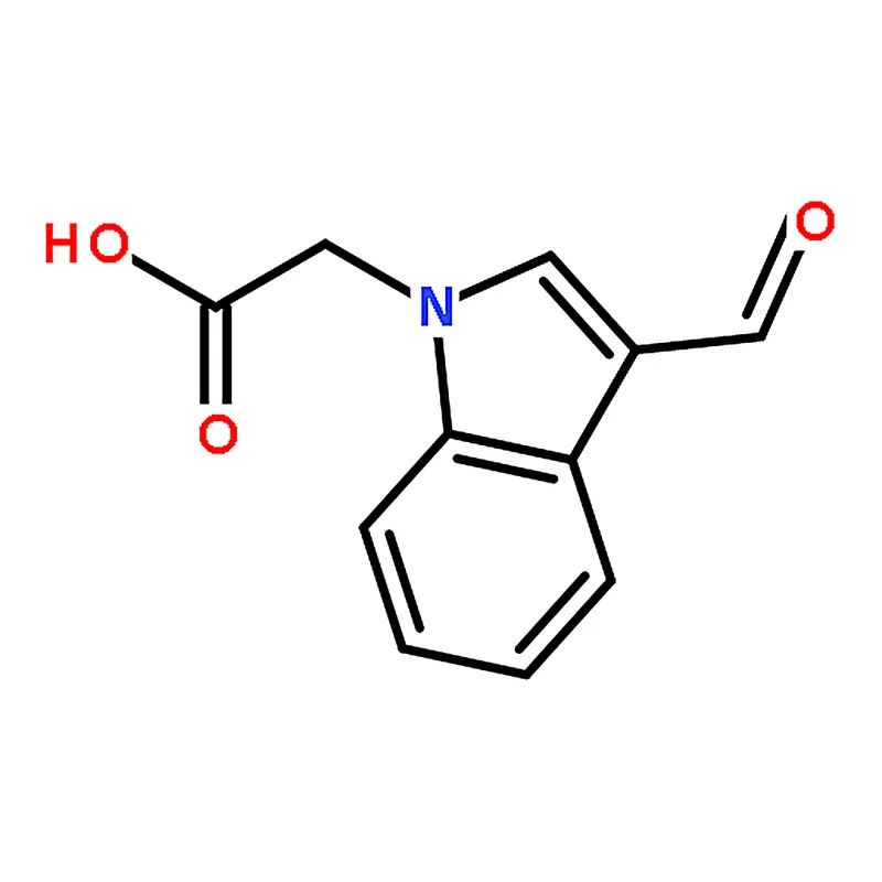 RHAWN (3-Formyl-1-indolyl)acetic acid