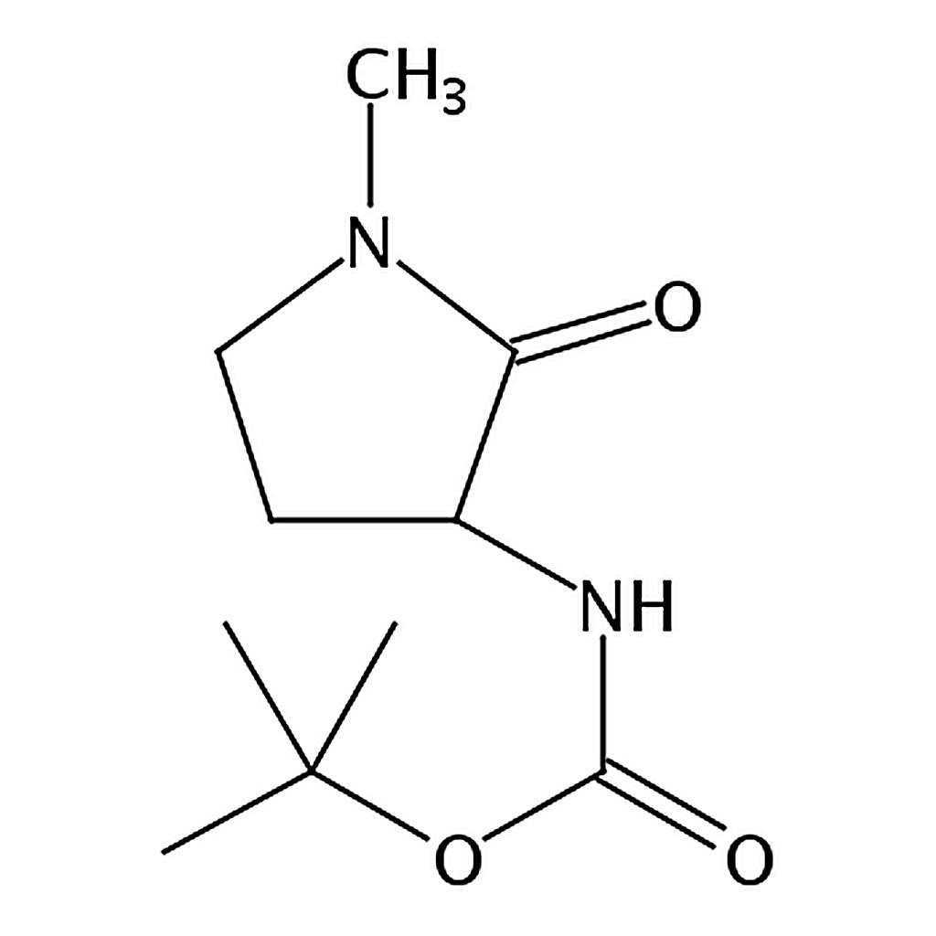 RHAWN tert-Butyl N-(1-methyl-2-oxopyrrolidin-3-yl)carbamate