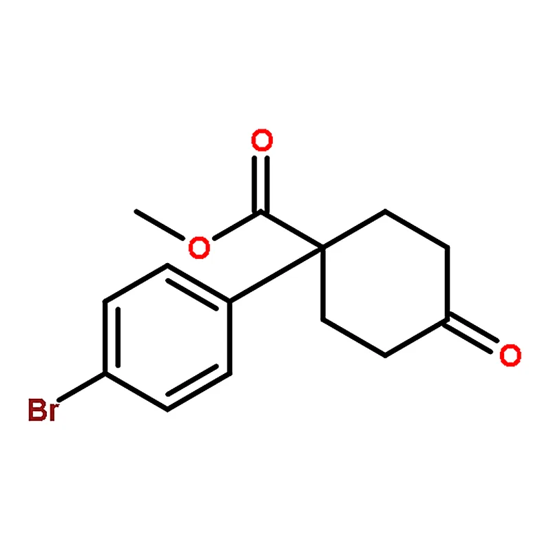 RHAWN Methyl 1-(4-Bromophenyl)-4-oxocyclohexanecarboxylate
