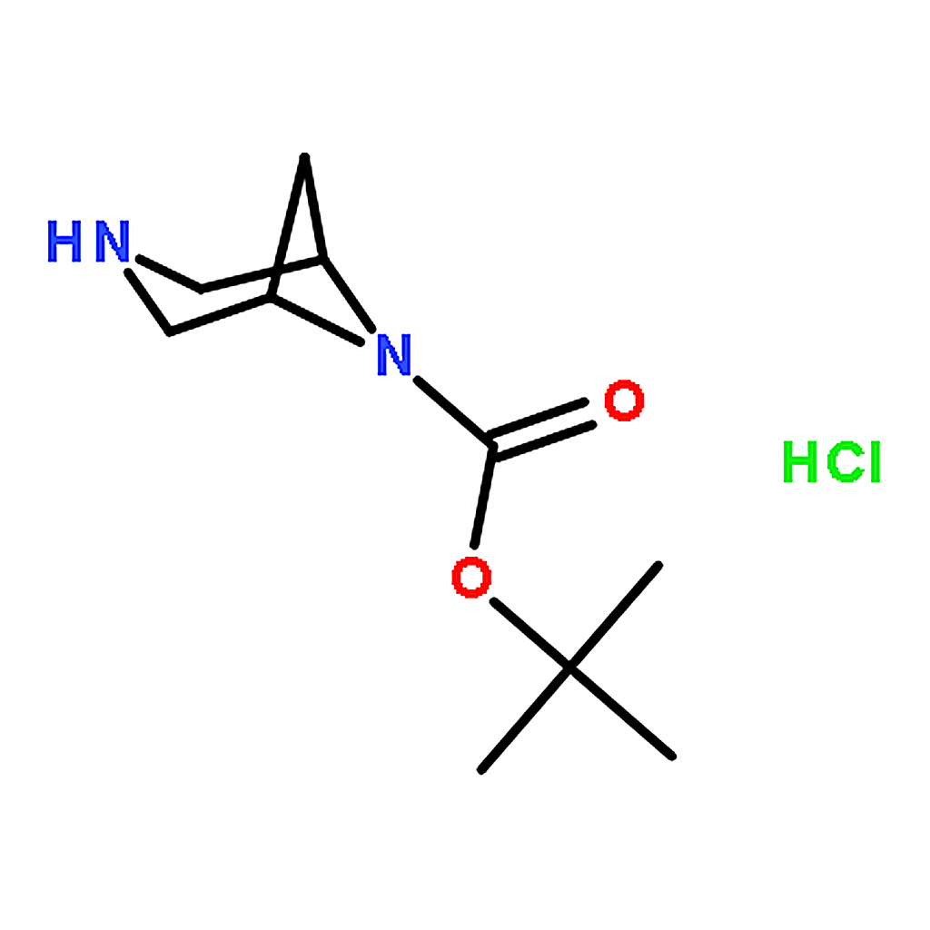 RHAWN tert-Butyl3，6-diazabicyclo[3.1.1]heptane-6-carboxylatehydrochloride