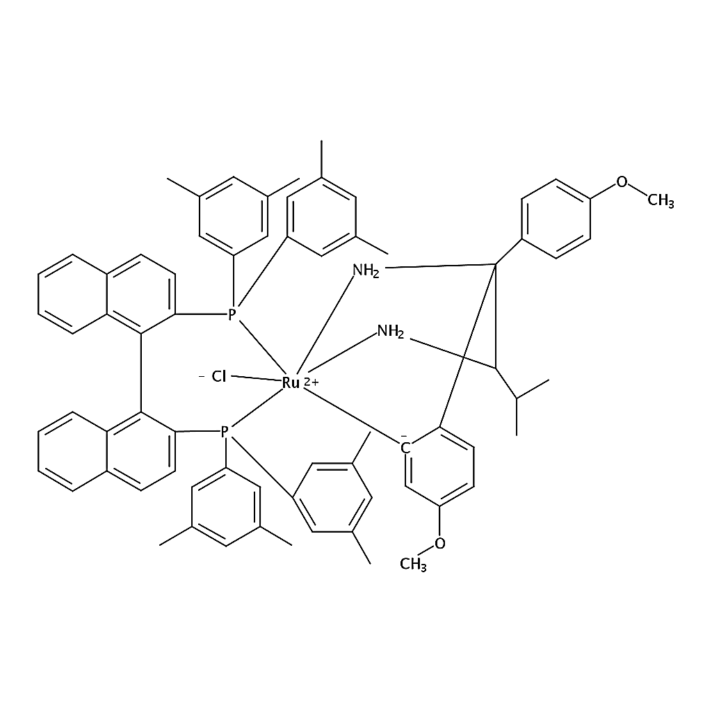 RHAWN Chloro{(R)-(+)-2,2'-bis[di(3,5-xylyl)phosphino]-1,1'-binaphthyl} [(2R)-(-)-1-(4-Methoxypheny