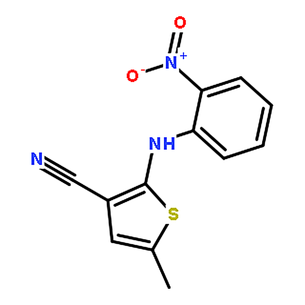 RHAWN 5-Methyl-2-(2-nitroanilino)-3-thiophenecarbonitrile