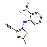RHAWN 5-Methyl-2-(2-nitroanilino)-3-thiophenecarbonitrile