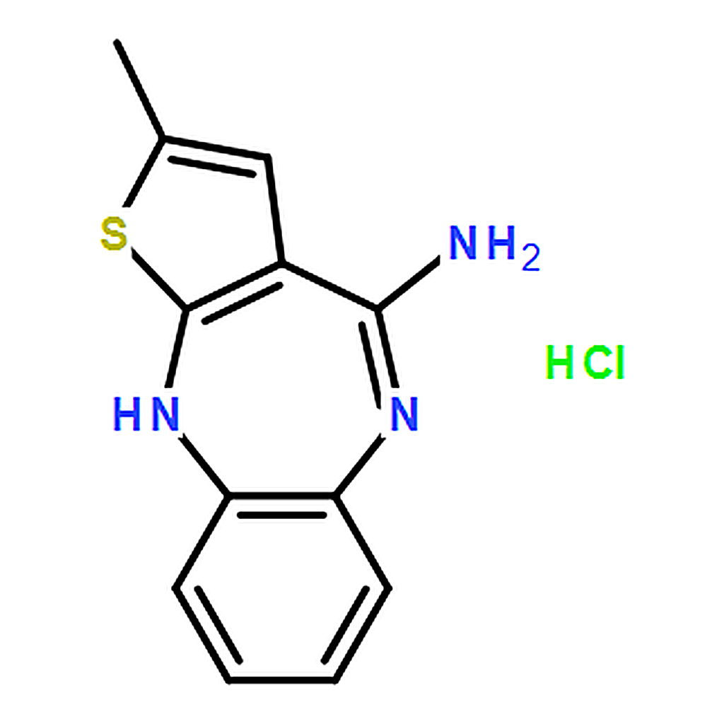 RHAWN 4-Amino-2-Methyl-10H-Thieno[2,3-B][1,5]-Benzodiazapine,Hydrochloride