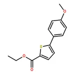 RHAWN Ethyl 5-(4-(methylthio)phenyl)thiophene-2-carboxylate