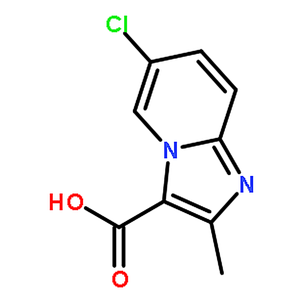 RHAWN 6-Chloro-2-methylimidazo[1,2-a]pyridine-3-carboxylic acid