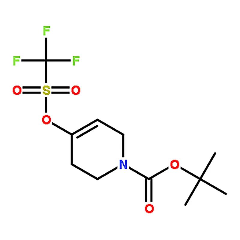 RHAWN tert-Butyl 4-(((trifluoromethyl)sulfonyl)oxy)-5,6-dihydropyridine-1(2H)-carboxylate