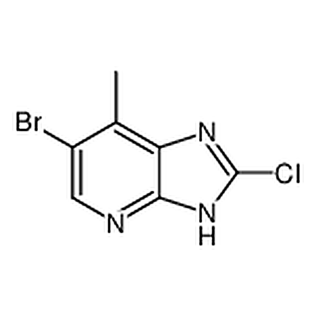 RHAWN 6-Bromo-2-chloro-7-methyl-3H-imidazo[4,5-b]pyridine