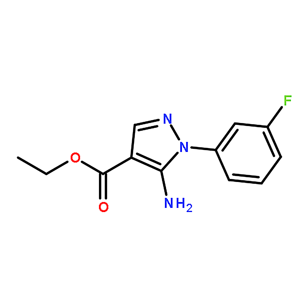 RHAWN Ethyl 5-amino-1-(3-fluorophenyl)-1H-pyrazole-4-carboxylate
