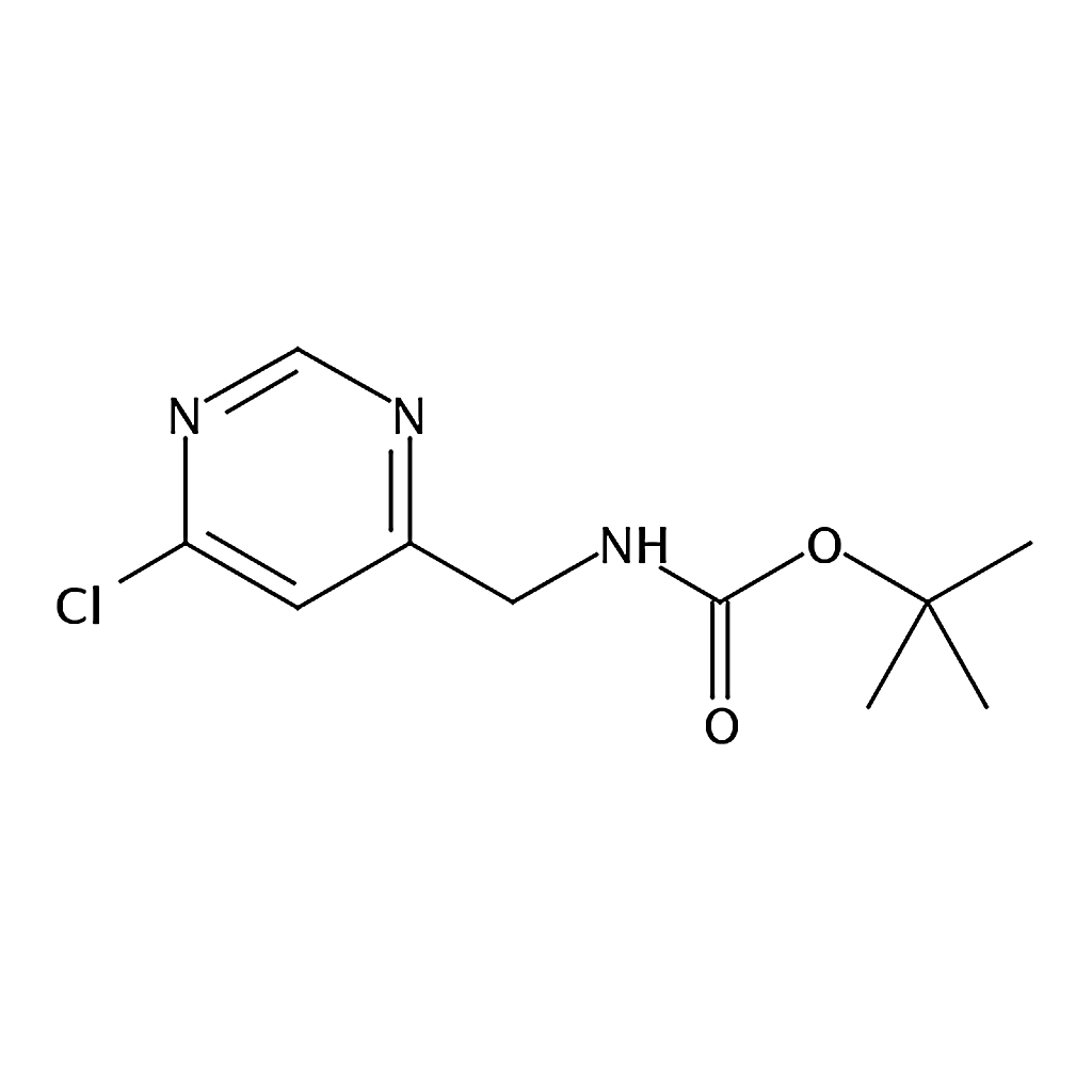 RHAWN Tert-Butyl ((6-Chloropyrimidin-4-Yl)Methyl)Carbamate