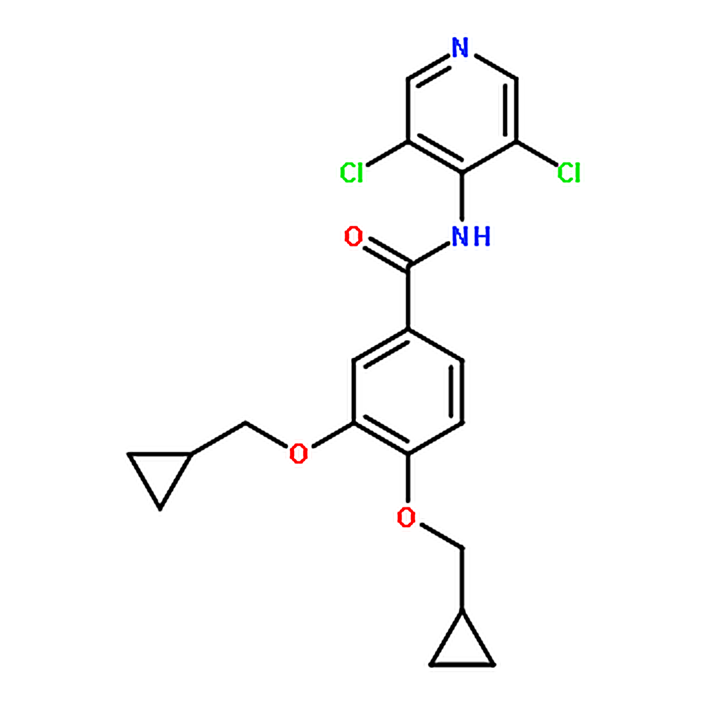 RHAWN 3，4-Bis(cyclopropylmethoxy)-N-(3，5-dichloropyridin-4-yl)benzamide
