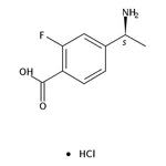 RHAWN (S)-4-(1-Aminoethyl)-2-fluorobenzoic acid hydrochloride