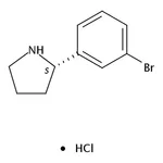 RHAWN (S)-2-(3-Bromophenyl)pyrrolidine hydrochloride