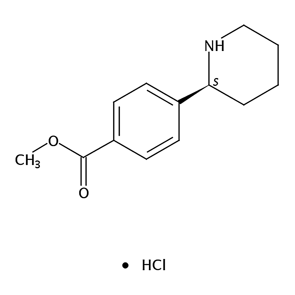 RHAWN (S)-Methyl 4-(piperidin-2-yl)benzoate hydrochloride