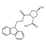 RHAWN (2R,4S)-1-(((9H-Fluoren-9-yl)methoxy)carbonyl)-4-hydroxypyrrolidine-2-carboxylic acid