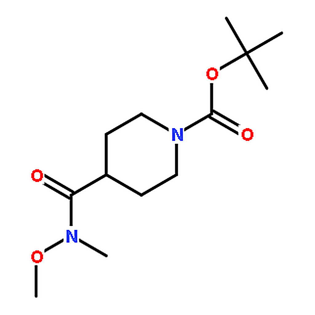 RHAWN tert-Butyl 4-(methoxy(methyl)carbamoyl)piperidine-1-carboxylate