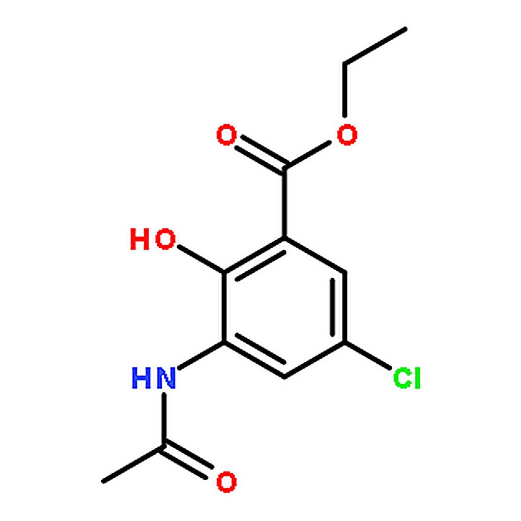 RHAWN Ethyl 3-acetamido-5-chloro-2-hydroxybenzoate