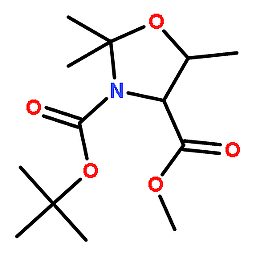 RHAWN (4R，5R)-3-tert-Butyl 4-methyl 2，2，5-trimethyloxazolidine-3，4-dicarboxylate
